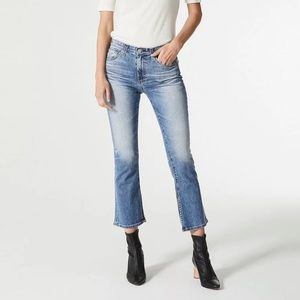 AG Adriano Goldschmied The Jodi Crop Jeans in 16 Year Indigo Deluge